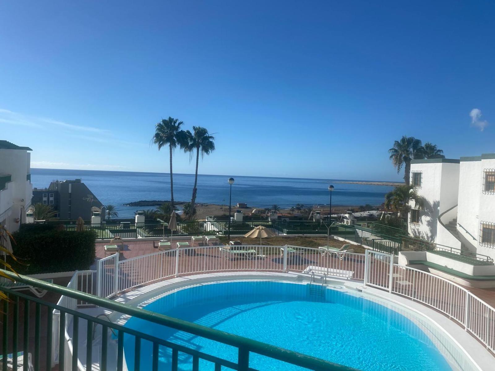 Sea View 2Br Toploctaion Heated Pool 5 Min To Beach San Agustin  Exterior photo